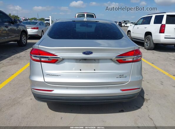 3FA6P0LU6KR258214 2019 FORD FUSION HYBRID Серебряный 