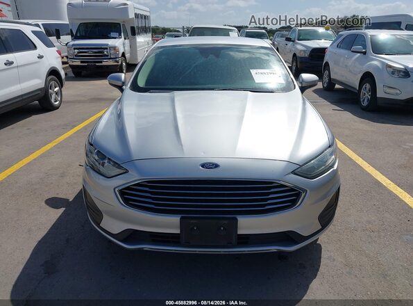 3FA6P0LU6KR258214 2019 FORD FUSION HYBRID Серебряный 