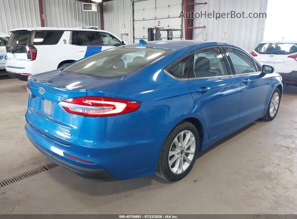 3FA6P0LU6LR224288 2020 FORD FUSION Blue Հետևի աջ