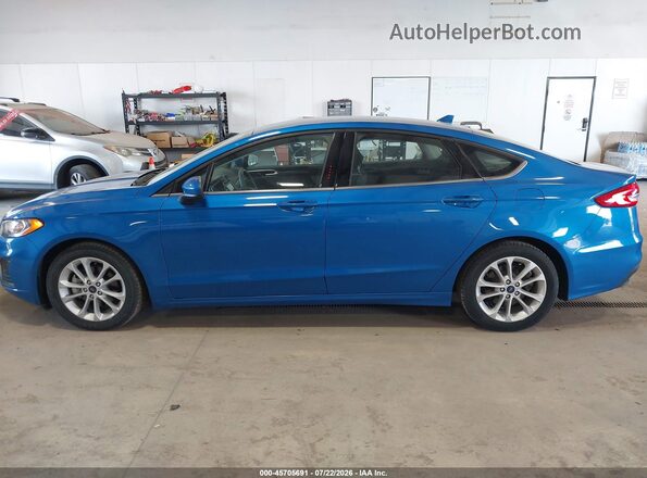 3FA6P0LU6LR224288 2020 FORD FUSION Blue 