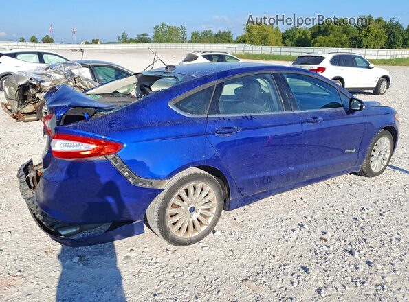 3FA6P0LU7GR123833 2016 FORD FUSION Blue უკანა მარჯვენა