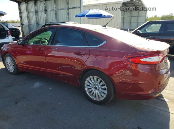 3FA6P0LU7GR145671 2016 FORD FUSION Red Tył lewy
