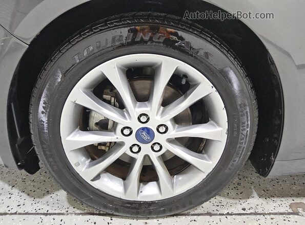 3FA6P0LU7HR358606 2017 FORD FUSION Gray 