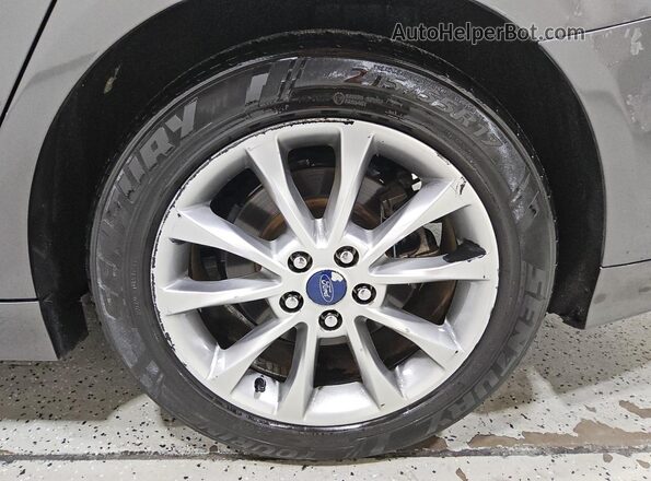 3FA6P0LU7HR358606 2017 FORD FUSION Gray 
