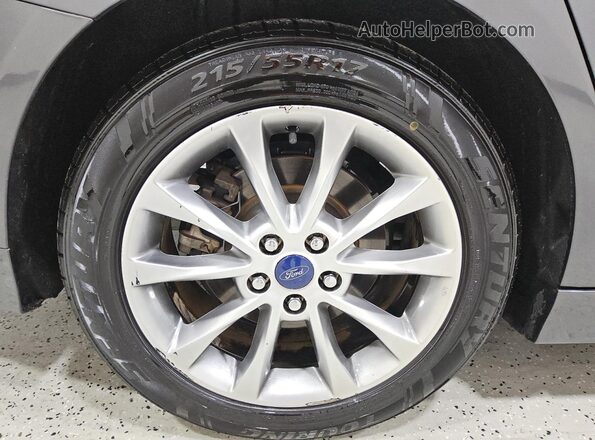 3FA6P0LU7HR358606 2017 FORD FUSION Gray 