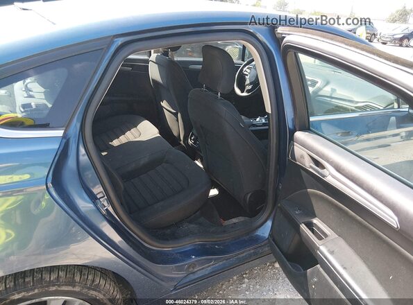 3FA6P0LU7JR268975 2018 FORD FUSION HYBRID Blue VIN sticker view