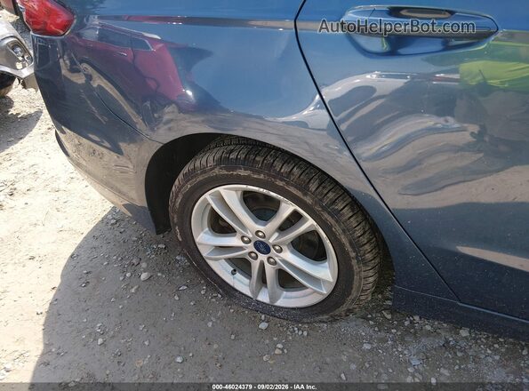 3FA6P0LU7JR268975 2018 FORD FUSION HYBRID Blue 