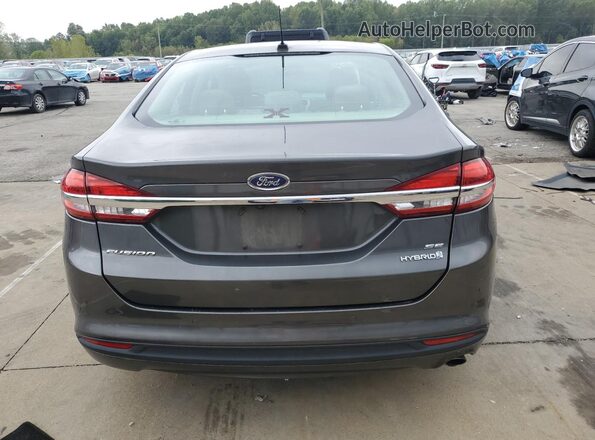 3FA6P0LU8HR120814 2017 FORD FUSION Gray უკანა ხედი