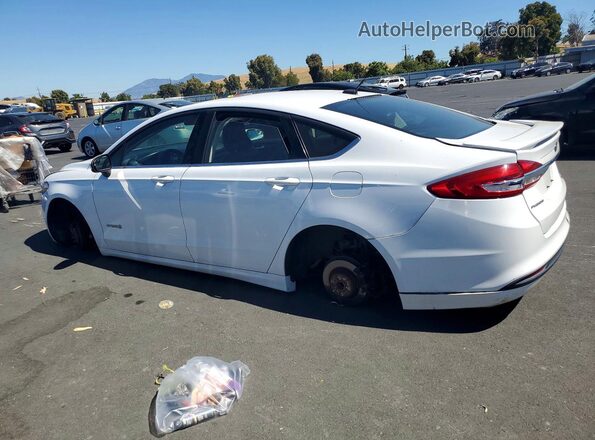3FA6P0LU9JR155674 2018 FORD FUSION White Tył lewy