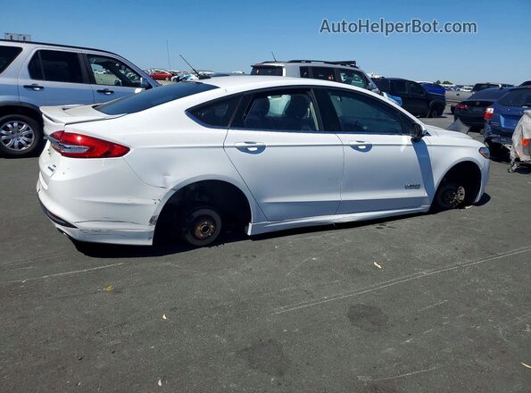 3FA6P0LU9JR155674 2018 FORD FUSION White Tył prawy
