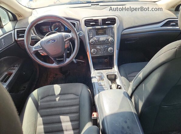 3FA6P0LU9JR182549 2018 FORD FUSION Silver Vista del salpicadero