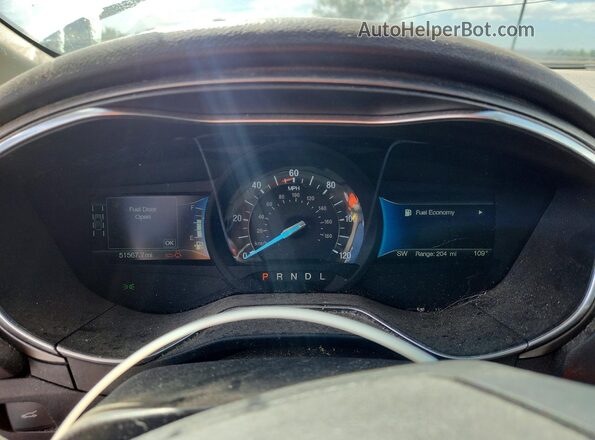 3FA6P0LU9JR182549 2018 FORD FUSION Silver Vista del cuadro de instrumentos