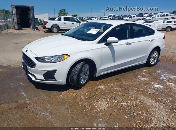 3FA6P0LU9LR264798 2020 FORD FUSION Белый Передняя левая четверть