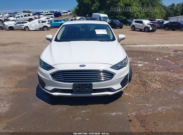 3FA6P0LU9LR264798 2020 FORD FUSION Белый Вид щитка приборов