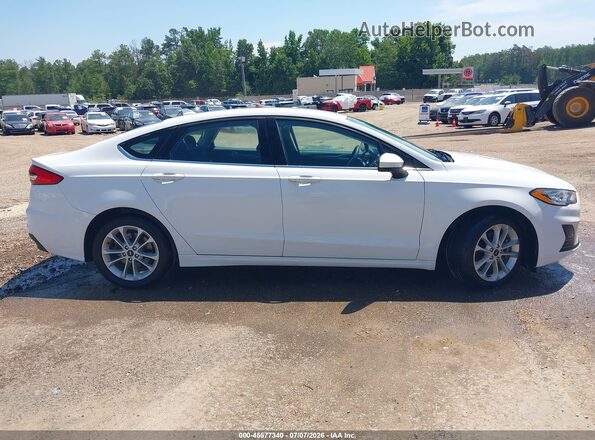 3FA6P0LU9LR264798 2020 FORD FUSION Белый Вид задней части салона