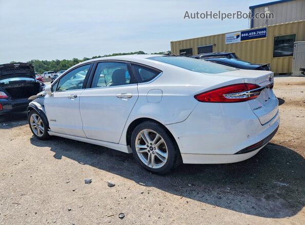 3FA6P0LUXJR117354 2018 FORD FUSION White Tył lewy