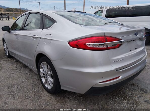 3FA6P0LUXKR274657 2019 FORD FUSION HYBRID Silver Tył lewy