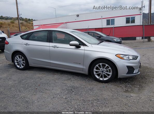 3FA6P0LUXKR274657 2019 FORD FUSION HYBRID Silver 