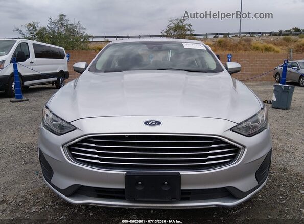 3FA6P0LUXKR274657 2019 FORD FUSION HYBRID Silver 