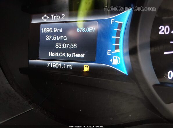 3FA6P0LUXKR274657 2019 FORD FUSION HYBRID Silver 
