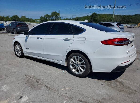 3FA6P0MU0KR189602 2019 FORD FUSION White Rear left