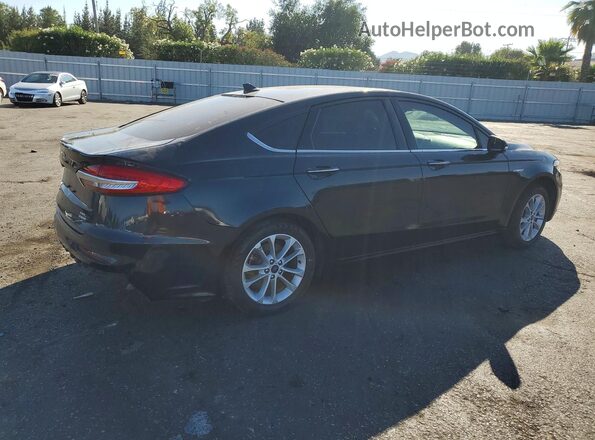 3FA6P0MU1LR127112 2020 FORD FUSION Black Tył prawy