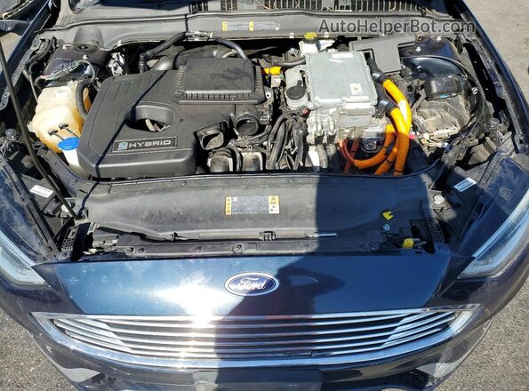 3FA6P0MU1LR127112 2020 FORD FUSION Black Widok wnętrza z tyłu