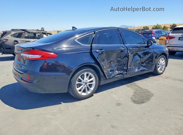 3FA6P0MU7LR139345 2020 FORD FUSION Black Tył prawy