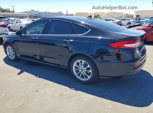 3FA6P0MU7LR139345 2020 FORD FUSION Black Tył lewy