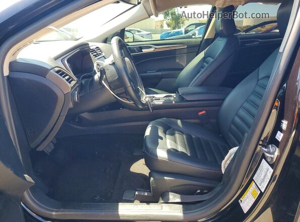 3FA6P0MU7LR139345 2020 FORD FUSION Black Widok wnętrza z przodu