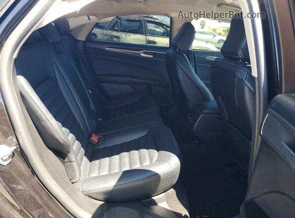 3FA6P0MU7LR139345 2020 FORD FUSION Black Widok tylnych siedzeń