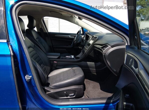 3FA6P0PU5JR273621 2018 FORD FUSION ENERGI Blue Սալոնի դիմացի տեսք