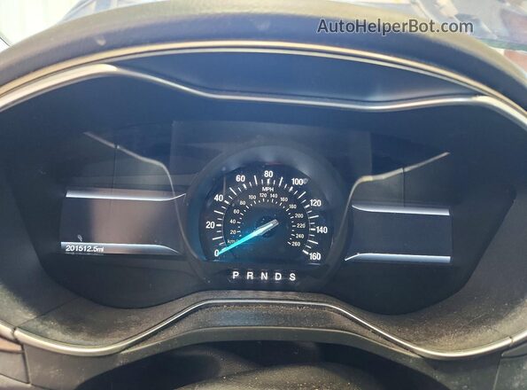 3FA6P0T90GR335940 2016 FORD FUSION Blue Vista del cuadro de instrumentos