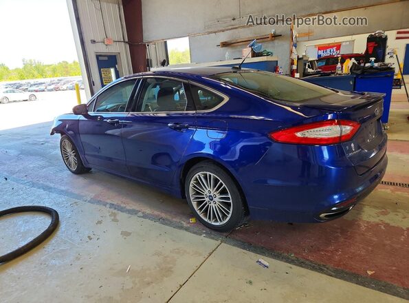 3FA6P0T90GR335940 2016 FORD FUSION Blue Trasero izquierdo