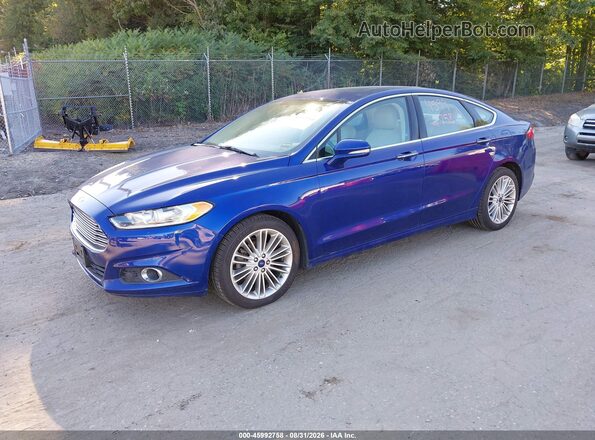 3FA6P0T93GR181370 2016 FORD FUSION Blue Vista tres cuartos delantera izquierda