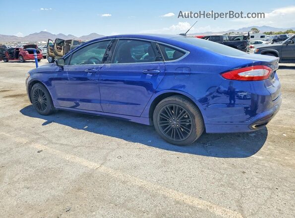 3FA6P0T93GR341487 2016 FORD FUSION Blue Հետևի ձախ