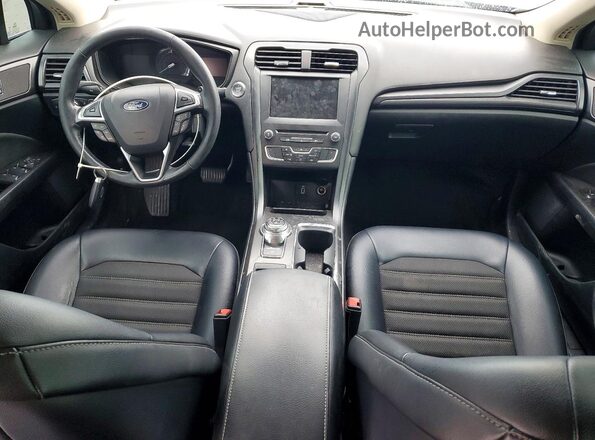 3FA6P0T96JR126029 2018 FORD FUSION Charcoal Vista del salpicadero