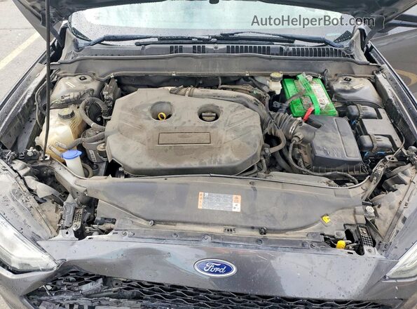 3FA6P0T96JR126029 2018 FORD FUSION Charcoal Vista interior trasera