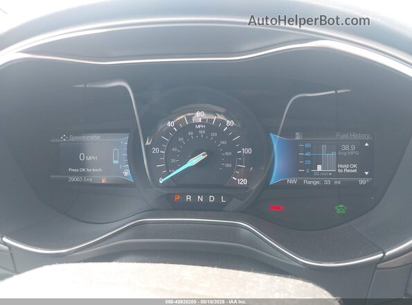 3FA6P0UU8JR254453 2018 FORD FUSION Silver Հետևի նստատեղերի տեսք