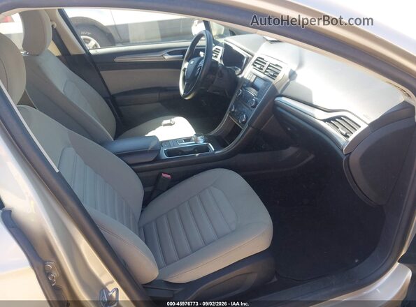 3FA6P0UUXJR122164 2018 FORD FUSION HYBRID Gold წინა სალონის ხედი