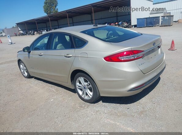 3FA6P0UUXJR122164 2018 FORD FUSION HYBRID Gold უკანა მარცხენა