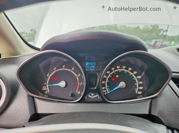 3FADP4BJ0GM103703 2016 FORD FIESTA Silver Vista del cuadro de instrumentos