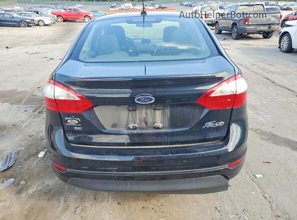 3FADP4BJ0JM144792 2018 FORD FIESTA Black Rear view