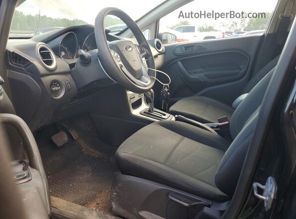 3FADP4BJ0JM144792 2018 FORD FIESTA Black Front interior view