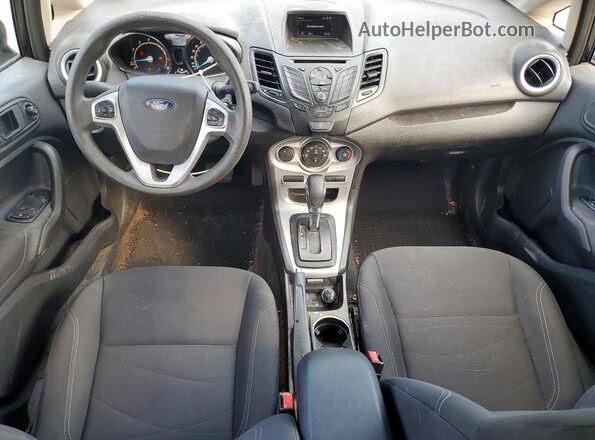 3FADP4BJ0JM144792 2018 FORD FIESTA Black Dashboard view