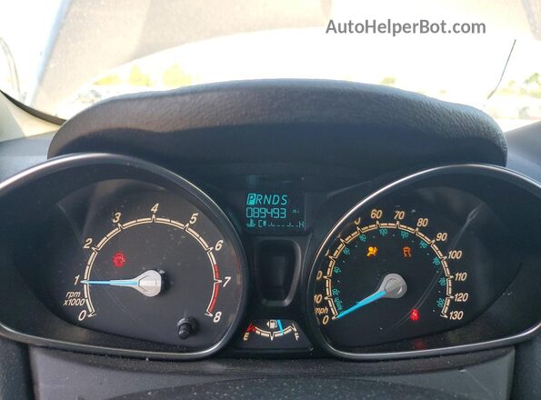3FADP4BJ2KM106885 2019 FORD FIESTA Gray Vista del cuadro de instrumentos