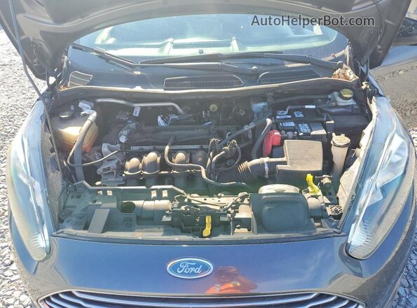 3FADP4BJ2KM106885 2019 FORD FIESTA Gray Vista interior trasera