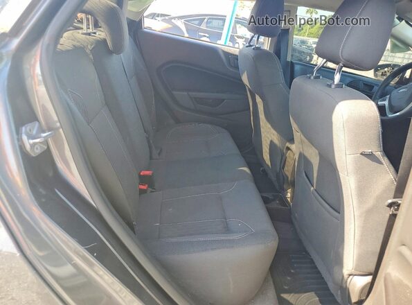 3FADP4BJ2KM106885 2019 FORD FIESTA Gray Vista de los asientos traseros