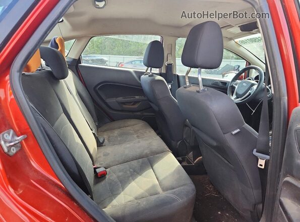 3FADP4BJ2KM111536 2019 FORD FIESTA Red Vista de los asientos traseros
