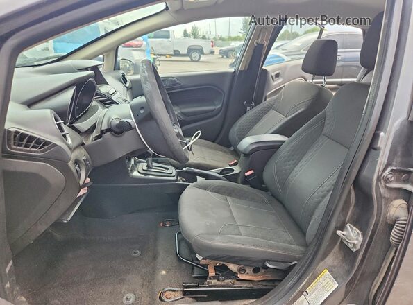 3FADP4BJ2KM136713 2019 FORD FIESTA Серый Вид салона спереди